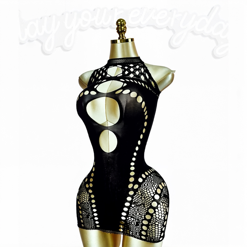 Cover Up Kaftan - Abito Copricostume a Rete da Donna