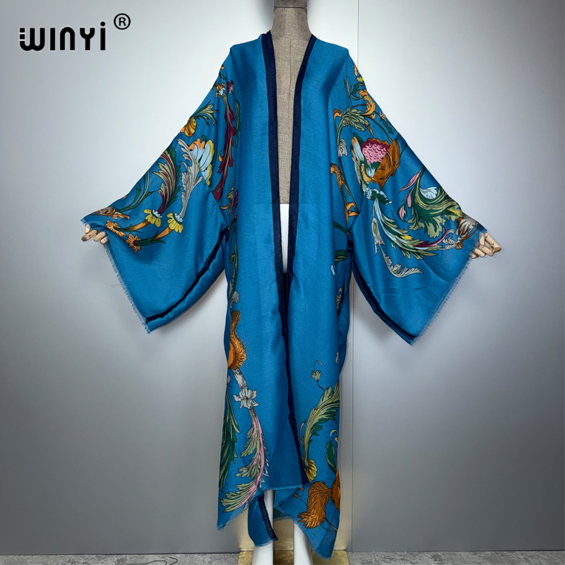 WINYI Africa Abito Kimono Boho - Cover Up Kaftan recensione e prezzo