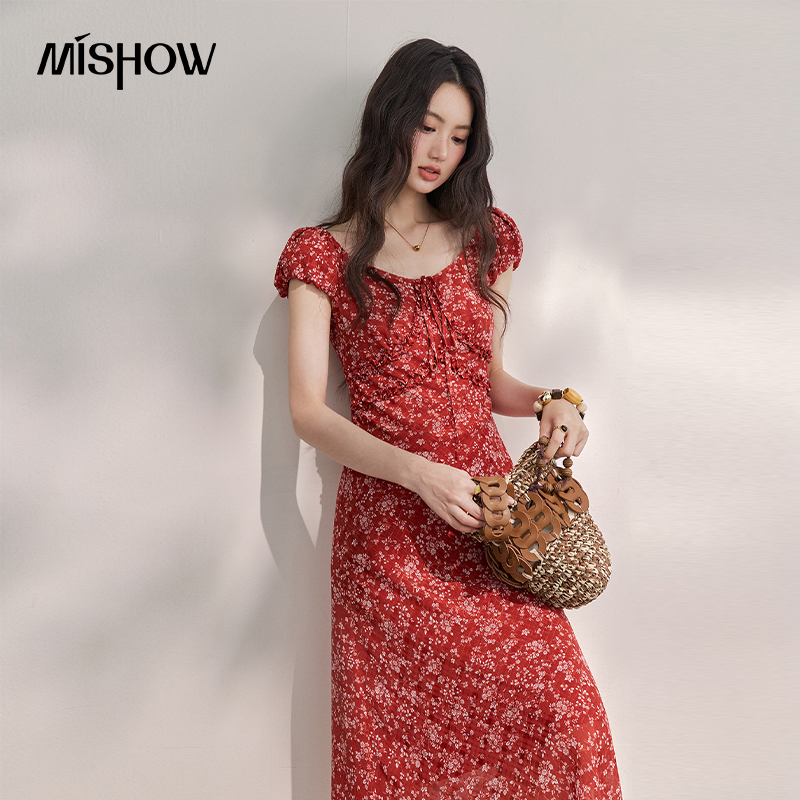 MISHOW Abito Midi Vintage da D - Midi Skirt Floral recensione e prezzo