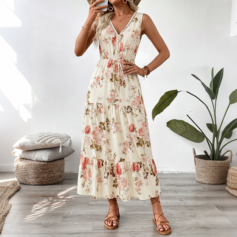 Abito Midi Estivo da Donna con - Midi Skirt Floral recensione e prezzo